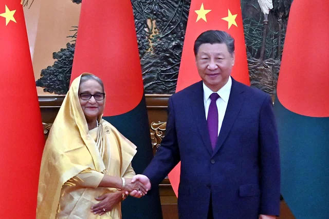 jatio-2 shek hasina and chiner president